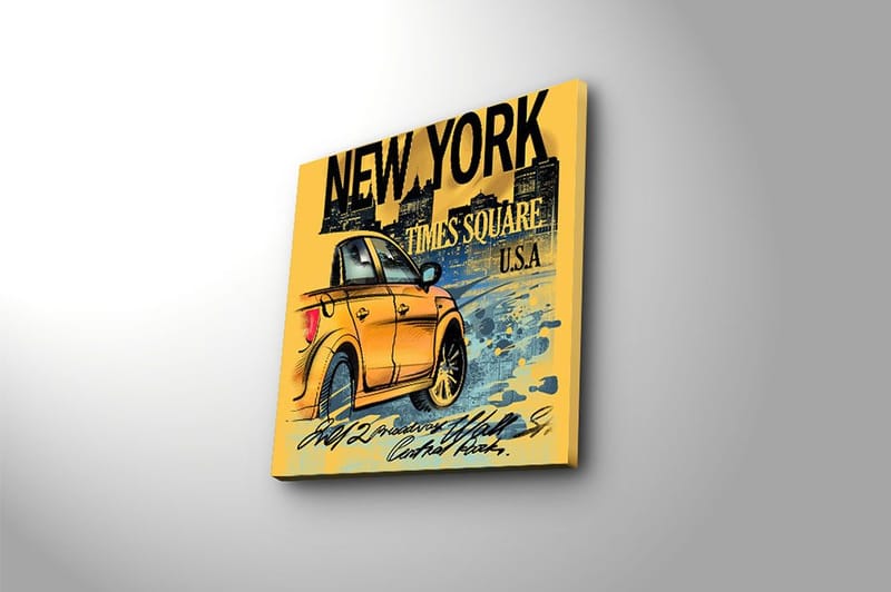 Canvastavla Animal Flerfärgad - 45x45 cm - Inredning - Tavlor & posters - Canvastavla