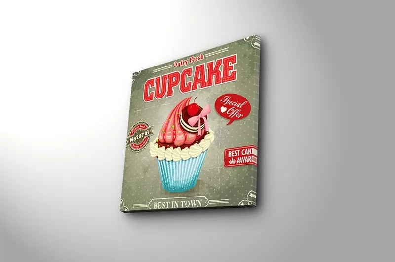 Canvastavla Animal Flerfärgad - 45x45 cm - Inredning - Tavlor & posters - Canvastavla