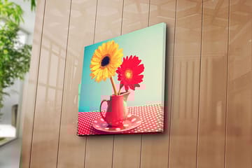 Canvastavla Animal Flerfärgad - 45x45 cm - Inredning - Tavlor & posters - Canvastavla