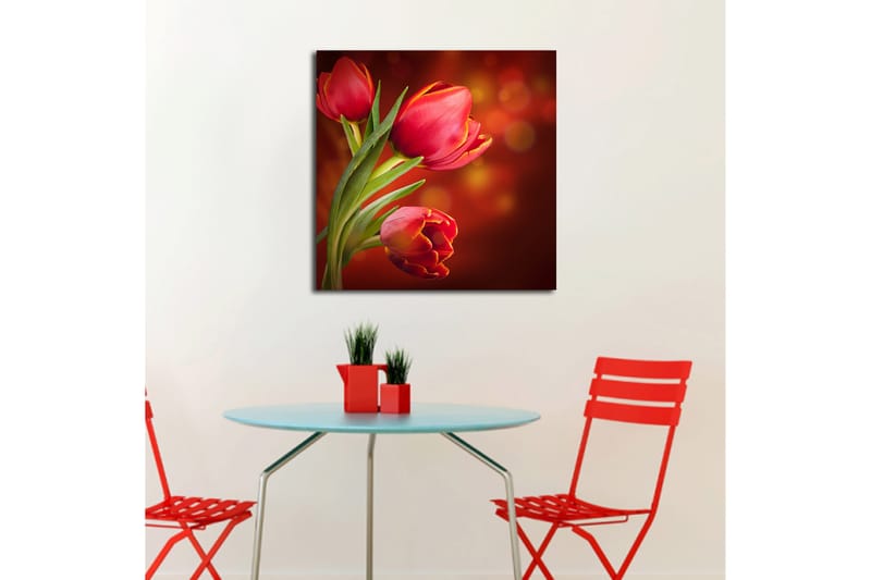 Canvastavla Animal Flerfärgad - 45x45 cm - Inredning - Tavlor & posters - Canvastavla