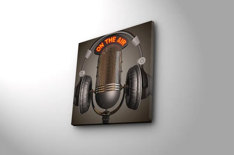 Canvastavla Animal Flerfärgad - 45x45 cm - Inredning - Tavlor & posters - Canvastavla