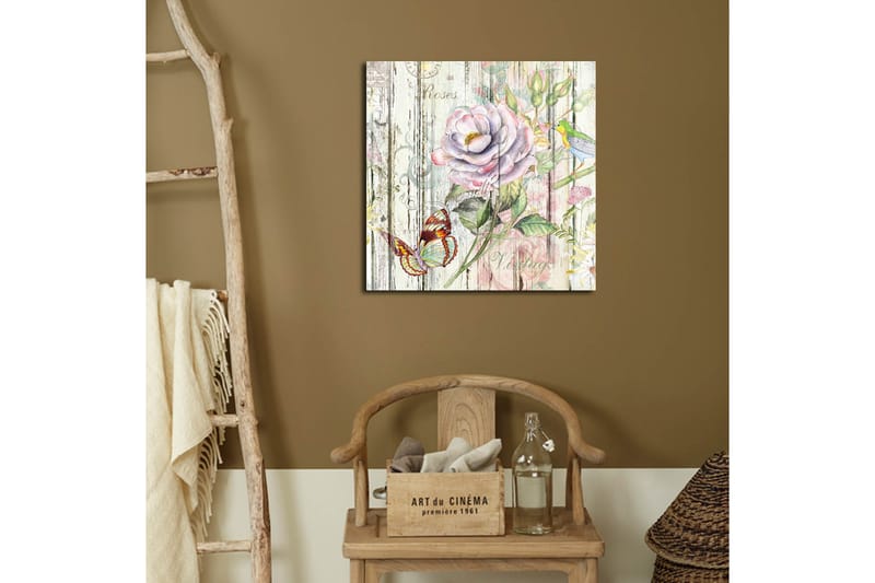 Canvastavla Animal Flerfärgad - 45x45 cm - Inredning - Tavlor & posters - Canvastavla