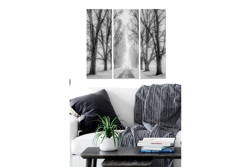 Canvastavla Colorful 3-pack Flerfärgad - 20x50 cm - Inredning - Tavlor & posters - Canvastavla