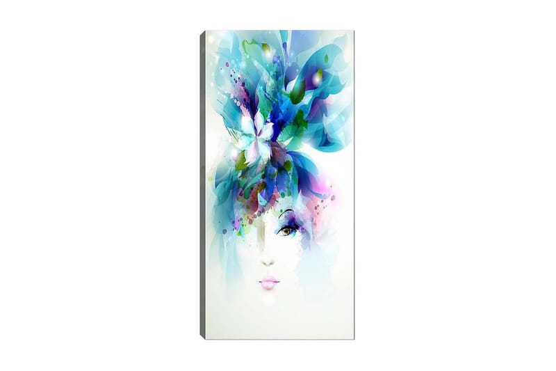 Canvastavla DKY Abstract & Fractals Flerfärgad - 50x120 cm - Inredning - Tavlor & posters - Canvastavla