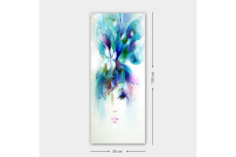 Canvastavla DKY Abstract & Fractals Flerfärgad - 50x120 cm - Inredning - Tavlor & posters - Canvastavla