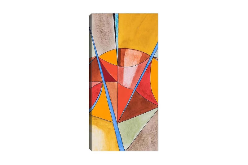 Canvastavla DKY Abstract & Fractals Flerfärgad - 50x120 cm - Inredning - Tavlor & posters - Canvastavla