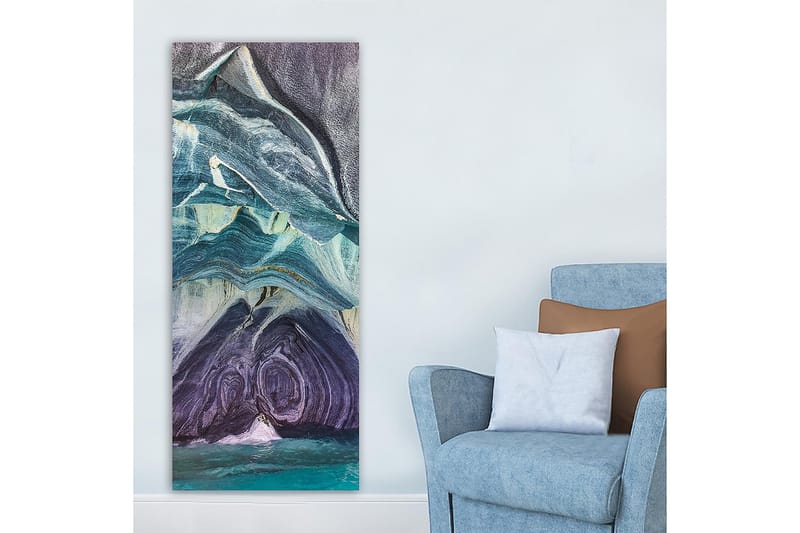 Canvastavla DKY Abstract & Fractals Flerfärgad - 50x120 cm - Inredning - Tavlor & posters - Canvastavla