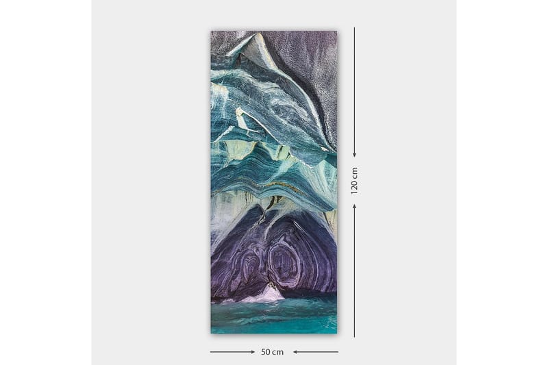 Canvastavla DKY Abstract & Fractals Flerfärgad - 50x120 cm - Inredning - Tavlor & posters - Canvastavla