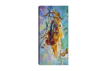 Canvastavla DKY Abstract & Fractals Flerfärgad - 50x120 cm - Inredning - Tavlor & posters - Canvastavla