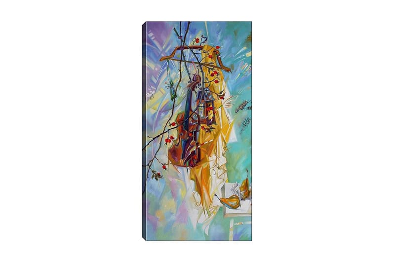 Canvastavla DKY Abstract & Fractals Flerfärgad - 50x120 cm - Inredning - Tavlor & posters - Canvastavla