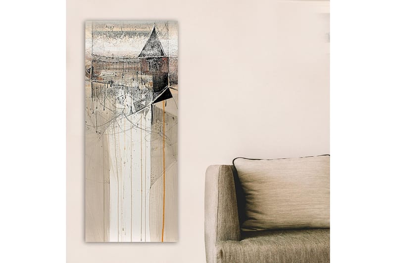 Canvastavla DKY Abstract & Fractals Flerfärgad - 50x120 cm - Inredning - Tavlor & posters - Canvastavla