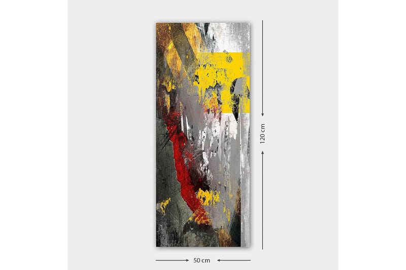 Canvastavla DKY Abstract & Fractals Flerfärgad - 50x120 cm - Inredning - Tavlor & posters - Canvastavla