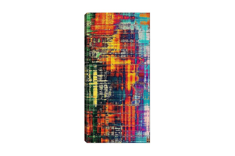 Canvastavla DKY Abstract & Fractals Flerfärgad - 50x120 cm - Inredning - Tavlor & posters - Canvastavla