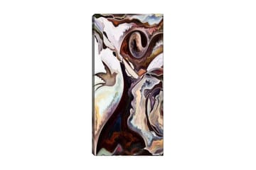 Canvastavla DKY Abstract & Fractals Flerfärgad - 50x120 cm - Inredning - Tavlor & posters - Canvastavla