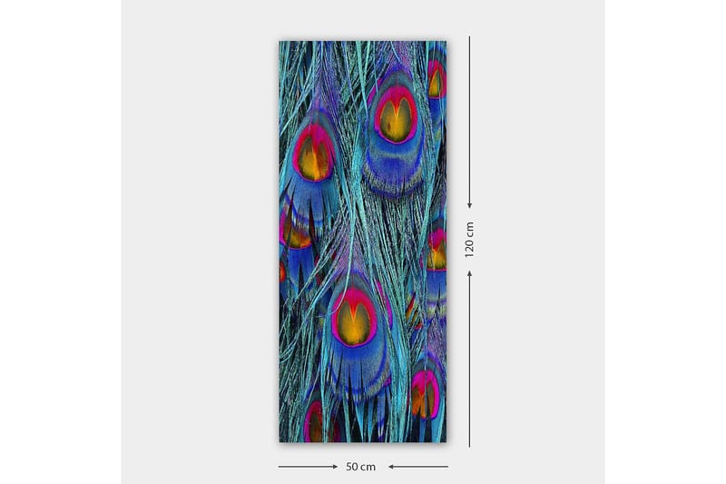 Canvastavla DKY Abstract & Fractals Flerfärgad - 50x120 cm - Inredning - Tavlor & posters - Canvastavla