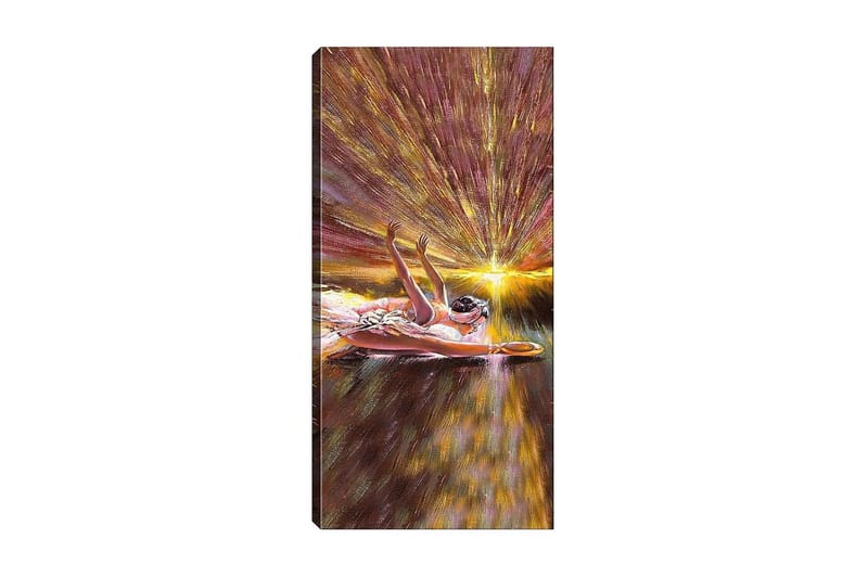 Canvastavla DKY Abstract & Fractals Flerfärgad - 50x120 cm - Inredning - Tavlor & posters - Canvastavla