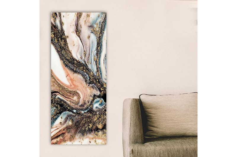 Canvastavla DKY Abstract & Fractals Flerfärgad - 50x120 cm - Inredning - Tavlor & posters - Canvastavla