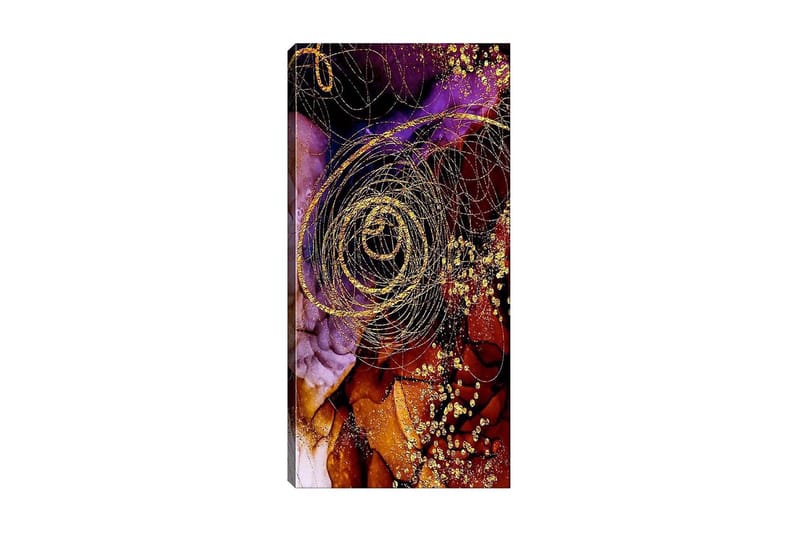 Canvastavla DKY Abstract & Fractals Flerfärgad - 50x120 cm - Inredning - Tavlor & posters - Canvastavla