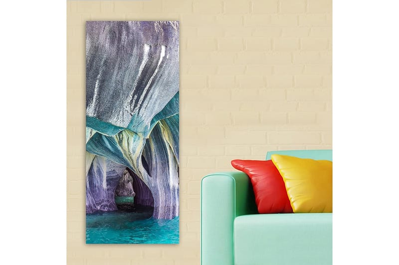 Canvastavla DKY Abstract & Fractals Flerfärgad - 50x120 cm - Inredning - Tavlor & posters - Canvastavla
