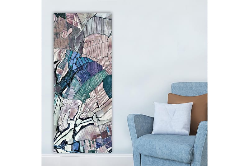 Canvastavla DKY Abstract & Fractals Flerfärgad - 50x120 cm - Inredning - Tavlor & posters - Canvastavla