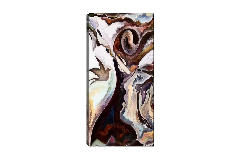 Canvastavla DKY Abstract & Fractals Flerfärgad, 50x120 cm