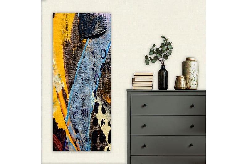 Canvastavla DKY Abstract & Fractals Flerfärgad - 50x120 cm - Inredning - Tavlor & posters - Canvastavla