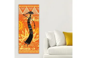 Canvastavla DKY Abstract & Fractals Flerfärgad - 50x120 cm - Inredning - Tavlor & posters - Canvastavla