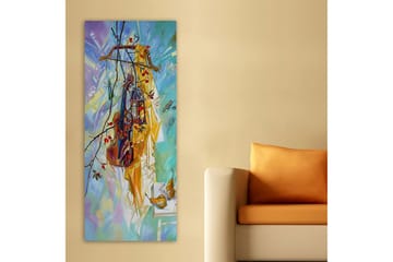 Canvastavla DKY Abstract & Fractals Flerfärgad - 50x120 cm - Inredning - Tavlor & posters - Canvastavla