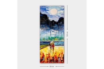 Canvastavla DKY Abstract & Fractals Flerfärgad - 50x120 cm - Inredning - Tavlor & posters - Canvastavla