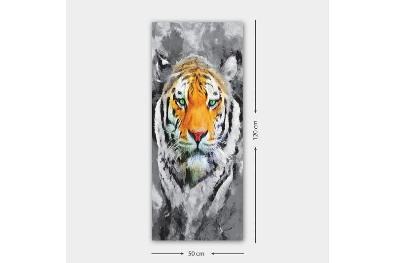 Canvastavla DKY Animals Flerfärgad - 50x120 cm - Inredning - Tavlor & posters - Canvastavla