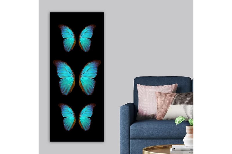 Canvastavla DKY Animals Flerfärgad - 50x120 cm - Inredning - Tavlor & posters - Canvastavla
