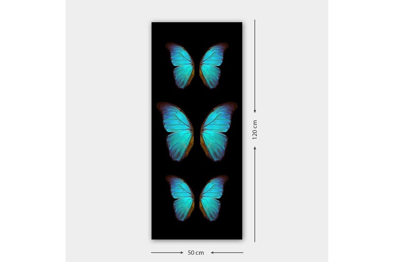 Canvastavla DKY Animals Flerfärgad - 50x120 cm - Inredning - Tavlor & posters - Canvastavla