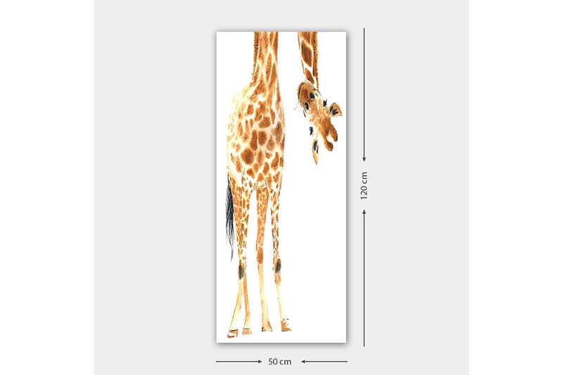Canvastavla DKY Animals Flerfärgad - 50x120 cm - Inredning - Tavlor & posters - Canvastavla