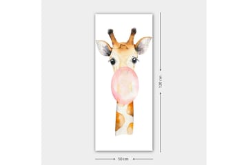 Canvastavla DKY Animals Flerfärgad - 50x120 cm - Inredning - Tavlor & posters - Canvastavla