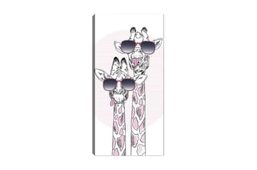 Canvastavla DKY Animals Flerfärgad - 50x120 cm - Inredning - Tavlor & posters - Canvastavla