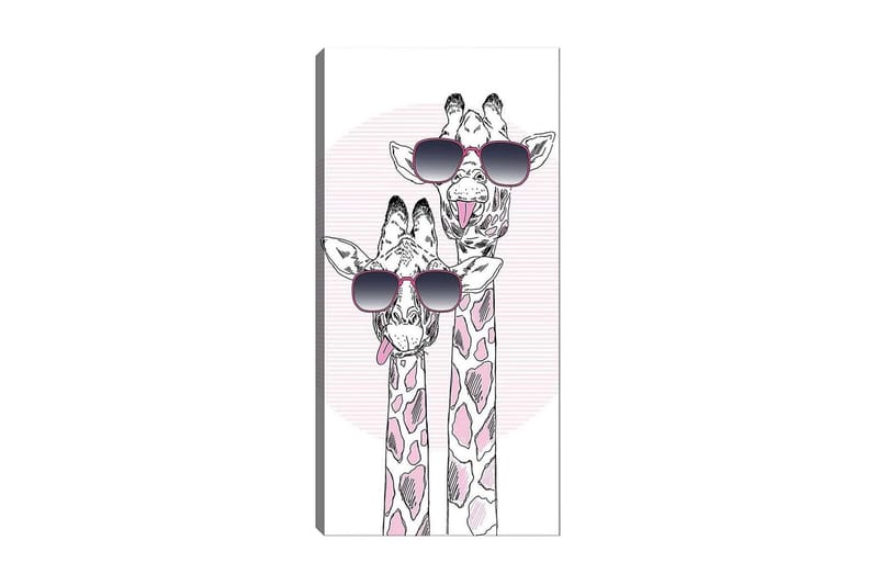 Canvastavla DKY Animals Flerfärgad - 50x120 cm - Inredning - Tavlor & posters - Canvastavla