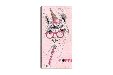 Canvastavla DKY Animals Flerfärgad - 50x120 cm - Inredning - Tavlor & posters - Canvastavla