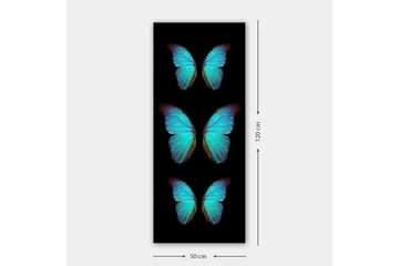 Canvastavla DKY Animals Flerfärgad - 50x120 cm - Inredning - Tavlor & posters - Canvastavla