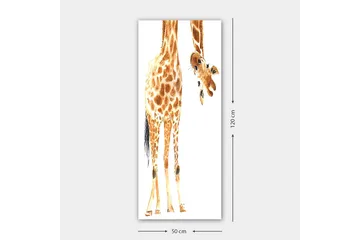 Canvastavla DKY Animals Flerfärgad - 50x120 cm - Inredning - Tavlor & posters - Canvastavla