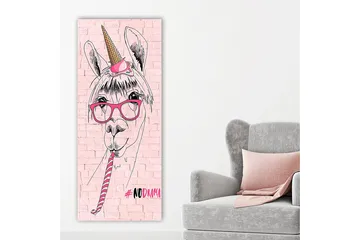 Canvastavla DKY Animals Flerfärgad - 50x120 cm - Inredning - Tavlor & posters - Canvastavla