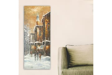 Canvastavla DKY Buildings & Cityscapes Flerfärgad - 50x120 cm - Inredning - Tavlor & posters - Canvastavla