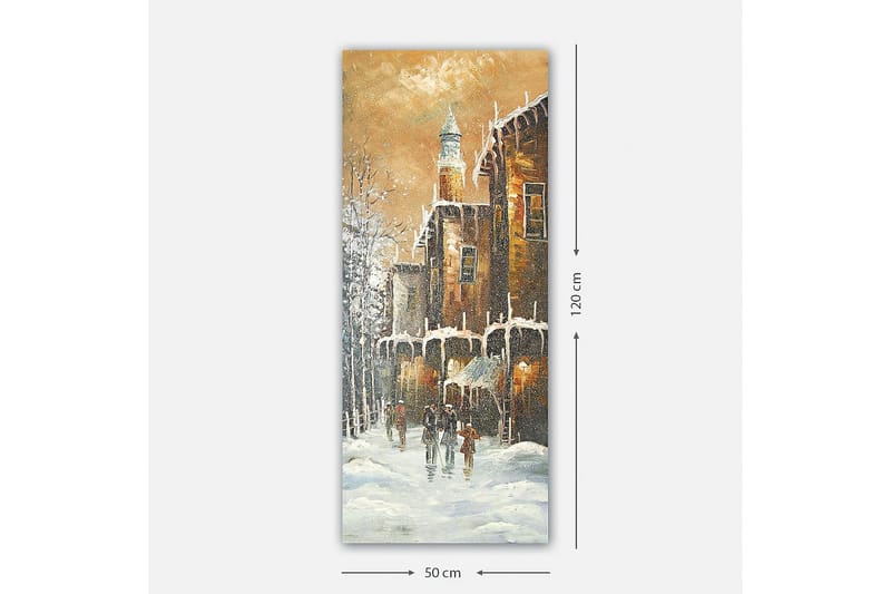 Canvastavla DKY Buildings & Cityscapes Flerfärgad - 50x120 cm - Inredning - Tavlor & posters - Canvastavla