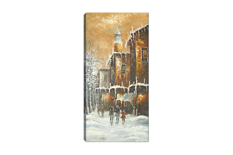 Canvastavla DKY Buildings & Cityscapes Flerfärgad, 50x120 cm