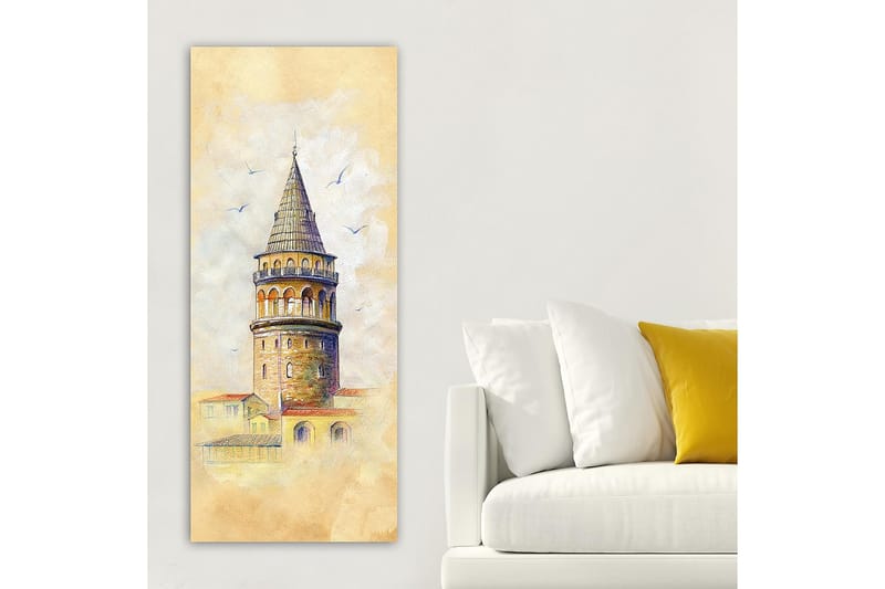 Canvastavla DKY Cities & Countries Flerfärgad - 50x120 cm - Inredning - Tavlor & posters - Canvastavla