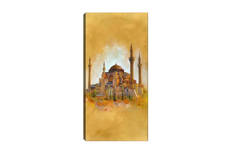 Canvastavla DKY Cities & Countries Flerfärgad - 50x120 cm - Inredning - Tavlor & posters - Canvastavla