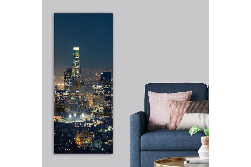 Canvastavla DKY Cities & Countries Flerfärgad - 50x120 cm - Inredning - Tavlor & posters - Canvastavla