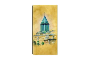 Canvastavla DKY Cities & Countries Flerfärgad - 50x120 cm - Inredning - Tavlor & posters - Canvastavla