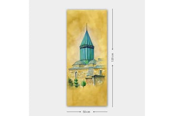 Canvastavla DKY Cities & Countries Flerfärgad - 50x120 cm - Inredning - Tavlor & posters - Canvastavla