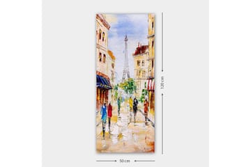 Canvastavla DKY Cities & Countries Flerfärgad - 50x120 cm - Inredning - Tavlor & posters - Canvastavla