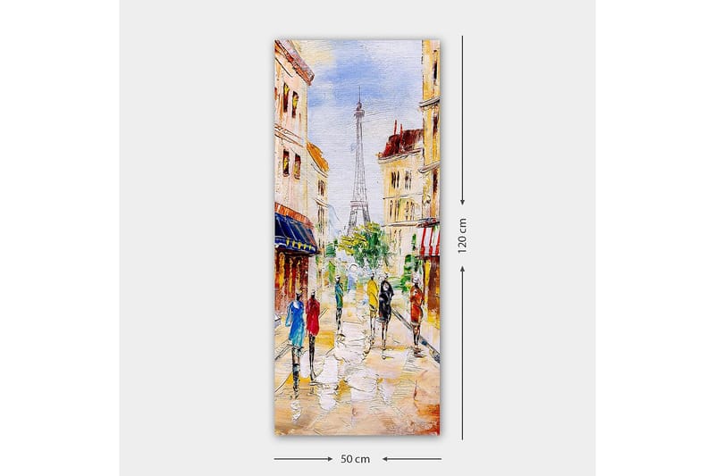 Canvastavla DKY Cities & Countries Flerfärgad - 50x120 cm - Inredning - Tavlor & posters - Canvastavla